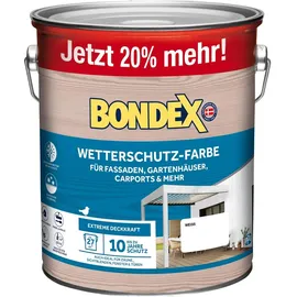 Bondex Wetterschutzfarbe Weiß 3 l