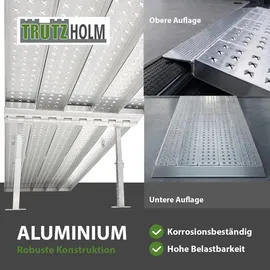 Trutzholm Auffahrrampe Alu extralang 400 cm 400 kg