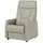 Hukla Fernsehsessel Manuel XL Leder 84 x 108 x 90 cm Grau elektrisch