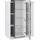 Home Affaire Vitrine Coro 80 x 38 x 120,5 cm Schwarz/Weiß