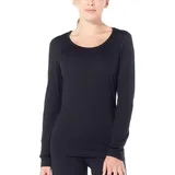 Icebreaker 200 Oasis Scoop Merino Langarm-baselayer - Black - S