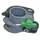 HIFLO Klemme nLite Ø 32 mm grau