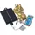 MARELIDA Lichterkette LED Solar 5m 100 LED inkl. Fernbedienung braun