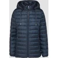 S.Oliver Leichte Steppjacke mit abnehmbarer Kapuze, Navy 36