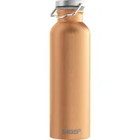 Sigg Trinkflasche (0.75 L), schadstofffreie und besonders auslaufsichere Trinkflasche, federleichte Trinkflasche aus Aluminium