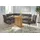 OTTO home Eckbank Charissa 190 x 90 x 140 links Dunkelbraun Capulet 4007