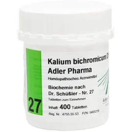 Adler Pharma Biochemie Adler 27 Kalium bichrom D 12 Tabletten