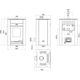 Aquaflam Vario Kalmar Basic Stahl Grün