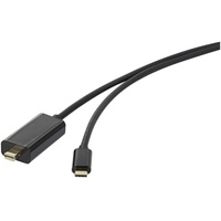 Renkforce USB-C® / Mini-DisplayPort Anschlusskabel 0.50 m
