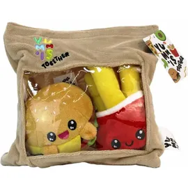 Joy Toy Yummis Together Burger & Pommes 15 cm Mehrfarbig