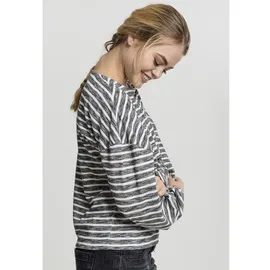 URBAN CLASSICS Oversize Pullover Black / White M