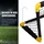 Umbro Fußballtor Schwarz/Gelb 50 x 44,5 x 44,5 cm