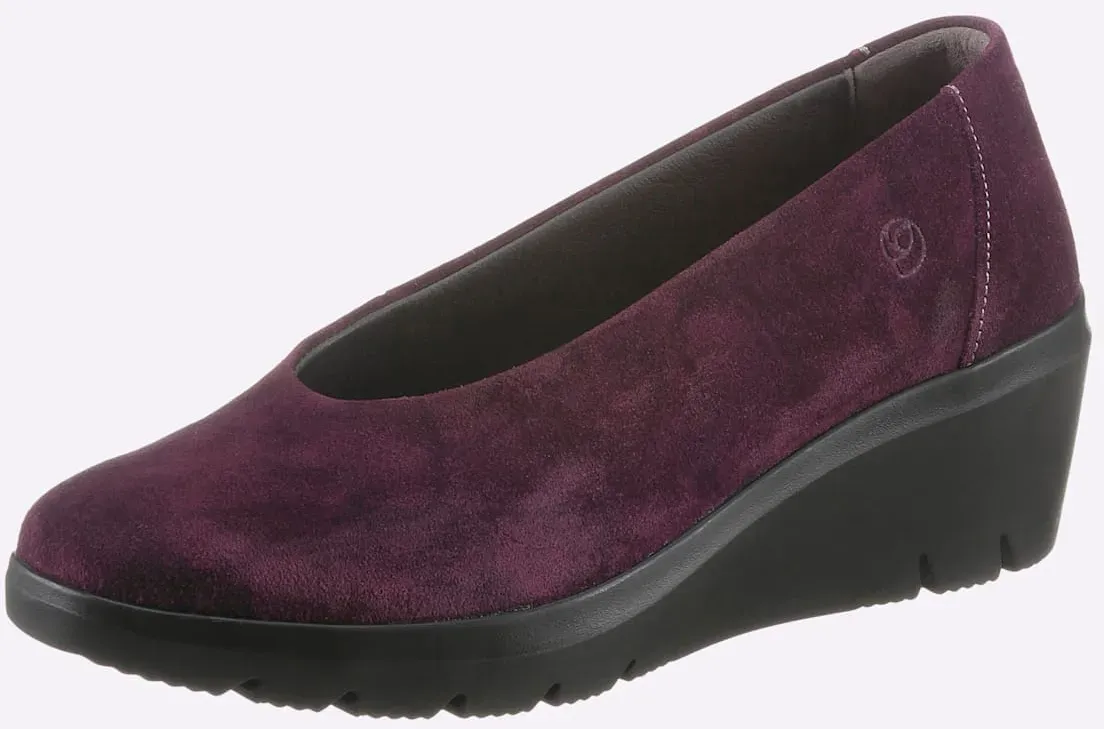 Slipper SUAVE Gr. 39, rot (burgund) Damen Schuhe