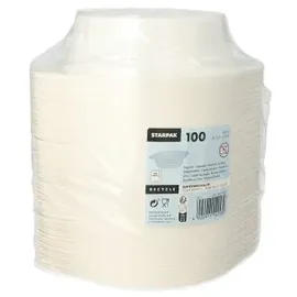 Papstar Suppenteller 0,5 l 100 St. Weiß