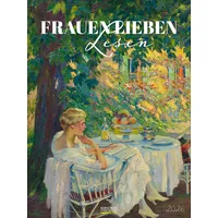 Korsch Verlag Frauen lieben Lesen 2026: Großer Kunstkalender. Wandkalender