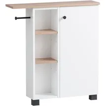 WELLTIME Lugo Nischenschrank 70,7 x 17,0 x 76,8 cm Weiß