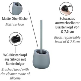 Wenko WC-Bürstengarnitur Badi grau