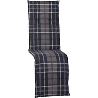 BEO Relaxsesselauflage Beckley ca. 171x50 cm Anthrazit/Grau
