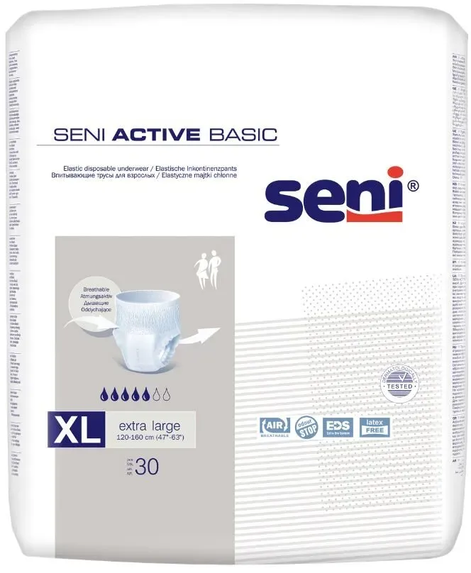 Seni Active Basic Pants XL, 90 Stück