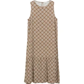 s.Oliver Stufenkleid Midikleid Braun/Beige 44