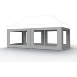 Seitenteile weiß zu Pavillon Pro 3x6 Meter, Bezug aus Polyester, 300g/m2 in weiß, 4 Stück