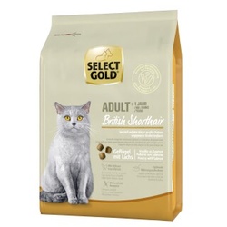 SELECT GOLD British Shorthair Adult Geflügel & Lachs 2,5 kg