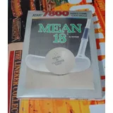 Mean 18 Ultimate Golf (1987) ATARI 7800 VCS (Modul, Manual, Box) works 8-bit NEU