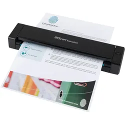 I.R.I.S. IRISCan Executive 4 Duplex 8PPM Dokumentenscanner, Mobiler Scanner mit Papiereinzug