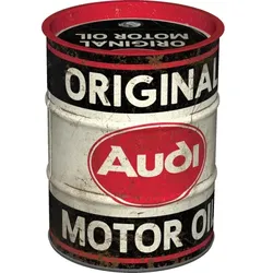 Spardose Audi Ölfass