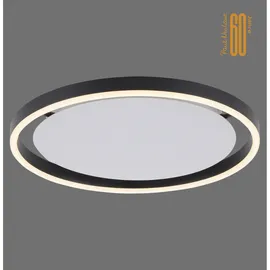 just light. LED-Deckenleuchte Ritus Ø 39 cm Anthrazit