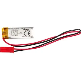 Akyga Akku LP401230 3,7V/110mAh Silber