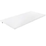 Badenia Bettcomfort Viscoschaum-Topper Matratzenauflage 200 x 200 cm Braun