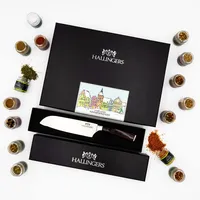 Hallingers Gewürze Adventskalender & Premium Santoku Gewürz Adventskalender, Bun