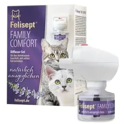 Felisept Family Comfort Raumdiffuser Set im Mehrkatzenhaushalt 45 ml