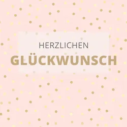 baby-walz Geschenkgutschein Herzlichen Glückwunsch, mehrfarbig