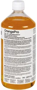 Kiehl OrangePro Harz-, Teer- und Fleckenentferner, Spezialreiniger zur punktuellen Entfernung von organischen Verunreinigungen, 1000 ml - Flasche