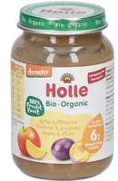 Holle Bio Pot Pomme & Pruneau 4x190 g