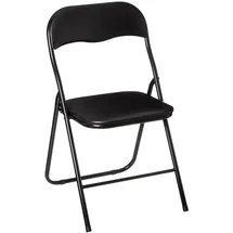 Five Basic Klappstuhl Kunststoff schwarz