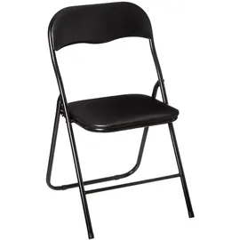 Five Basic Klappstuhl Kunststoff schwarz