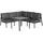 tierra outdoor gmbh BARTO Loungeset grau