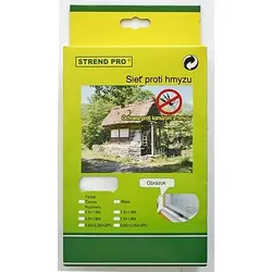 PROREGAL PHILIPP Fliegengitter Gewebe 220x65 cm | Insektenschutzgewebe für Fenster und Türen | Rollenware | Insektenschutz | schwarz | Fensterbausatz