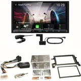 Kenwood DMX8021DABS Android Auto CarPlay Einbauset für Suzuki Grand Vitara JT