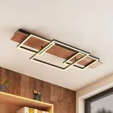 LUCANDE Chariska, 95cm, schwarz, Holz, CCT