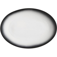 Maxwell & Williams Caviar Granite Platte oval, 35 x