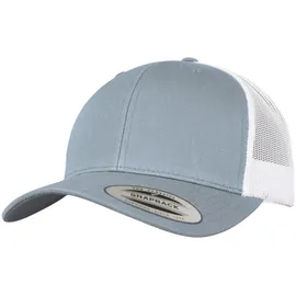 Flexfit Retro Trucker Kappe grau/weiß One Size