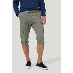 Cargobermudas "Carlo", Herren, Gr. 44, N-Gr, grün (deep lichen grün), Twill, Obermaterial: 98% Baumwolle, 2% Elasthan, PIONEER AUTHENTIC JEANS, Hosen