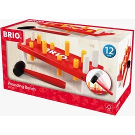 BRIO Klopfbank 30525 Rot