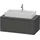 Duravit L-Cube 102x54,7cm, graph ma, f Kons, 1 Auszug