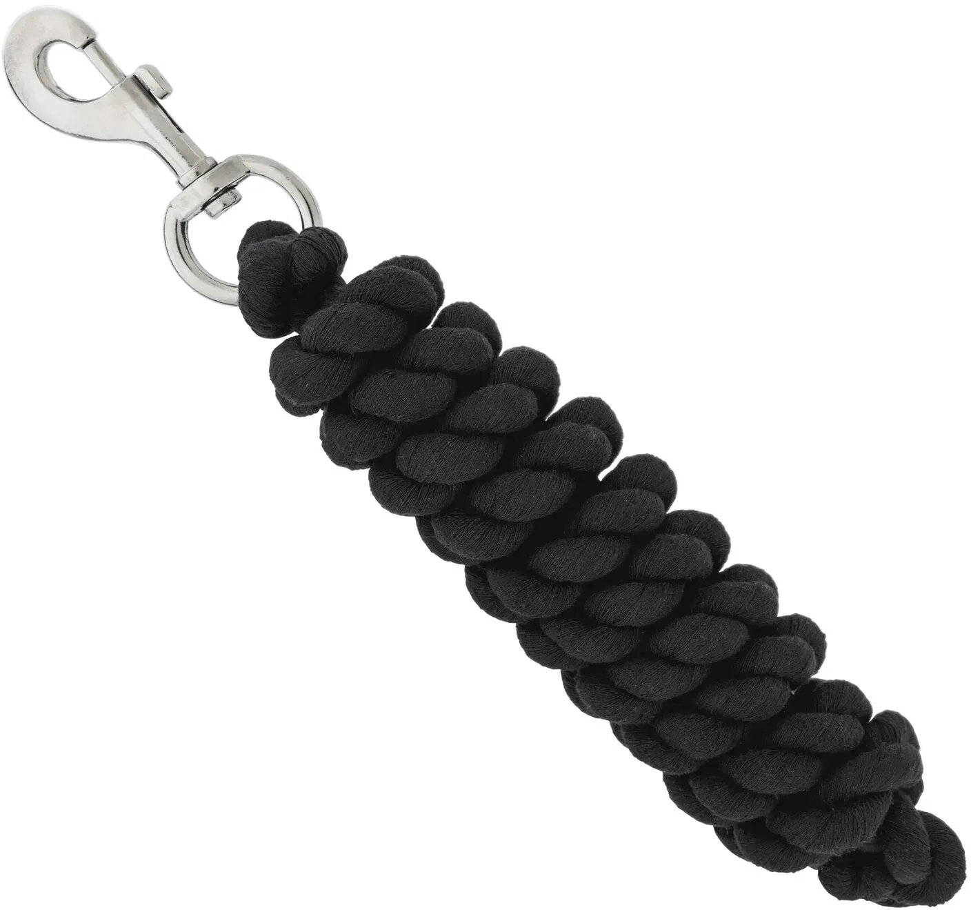 Loesdau Anbindestrick mit Karabiner black