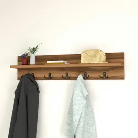 [en.casa] Wandgarderobe Hammarö Walnuss
